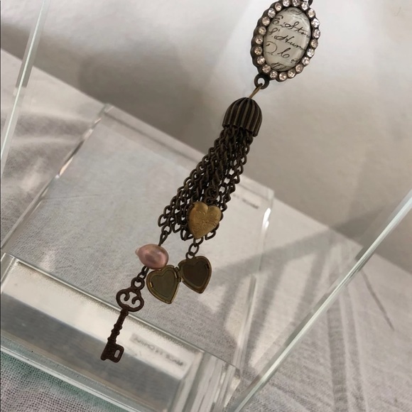 Vintage looking long necklace - Picture 2 of 4